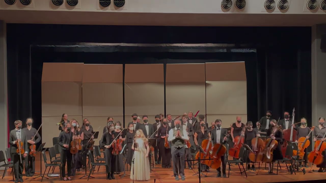 Calliope Smith, Beethoven Romance in F Major with the Palo Alto Chamber Orchestra (June 3, 2022)