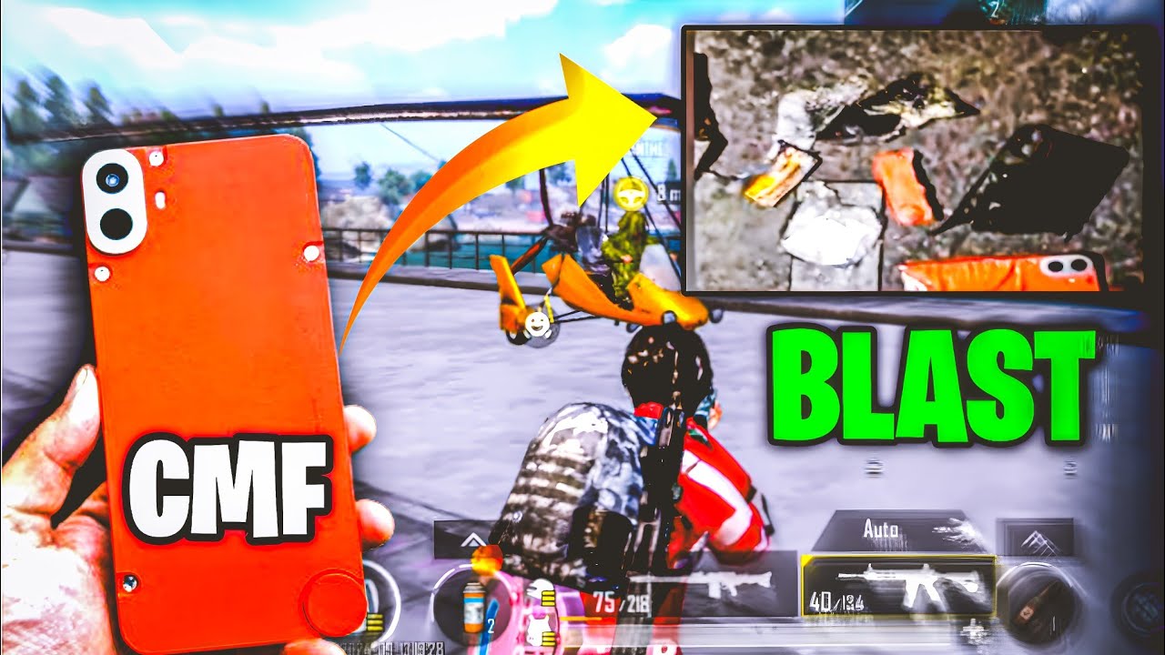 CMF Phone 1 Blast 💥 | CMF Phone 1 Not Buy For Gaming | 120fps Test in ...