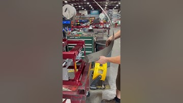 Adjust Alignment before Shipping Out This Gutter Machine