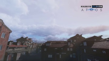 Massive Clouds Atmos  - APAC Residential Demo - Unity2019.3 HDRP