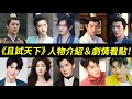 男演員全員美男子！《且試天下》首播當天播放量就破億！四大公子：黑豐息、豐蘭息、玉無緣、皇朝都好帥氣！白風夕、鳳棲梧又美又颯！楊洋、趙露思主演，配角群張豐毅、李若彤、賴藝、張天陽、劉芮麟、宣璐陣容強大！