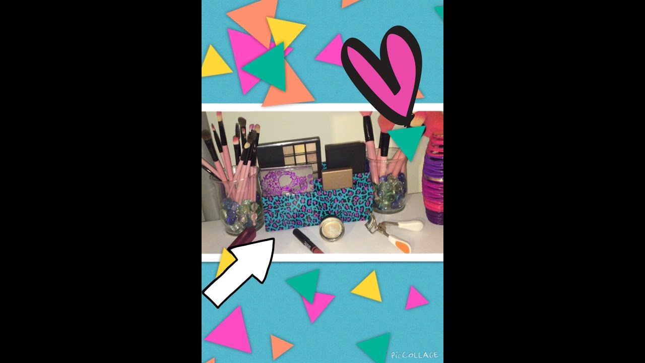 DIY EYESHADOW PALETTE HOLDER!!!! EASY!! -HEYSHEY