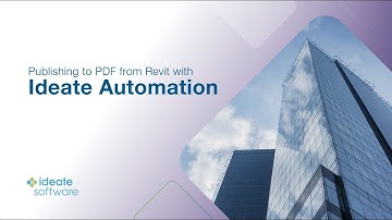 Publishing to PDF with Ideate Automation