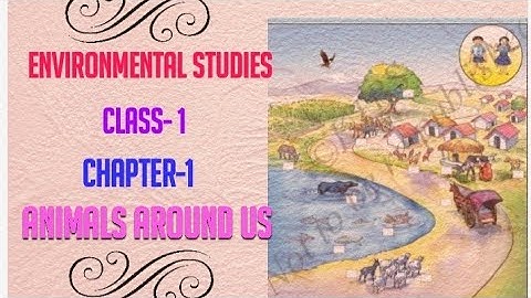 Class 1 Environmental studies chapter-1 Animals around us