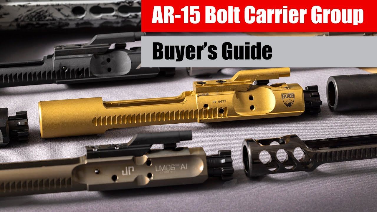 What to Look for When Buying a Bolt Carrier Group YouTube