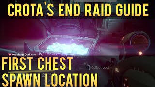 Crotas End 1st Chest Spawn Location