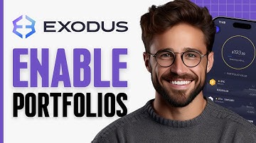 How to Enable Portfolios on Exodus Wallet - Create and Manage Portfolios