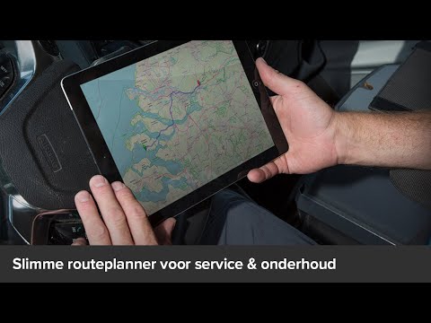 De route-optimalisatie van Syntess Atrium tilt uw service planning naar een hoger niveau