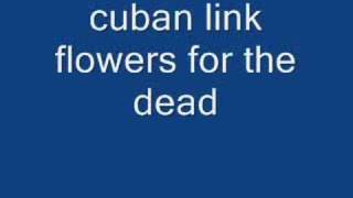 Video thumbnail of "cuban link flowers for the dead"