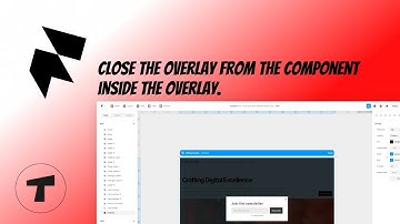 Framer tutorial : Close the overlay from the component inside the overlay