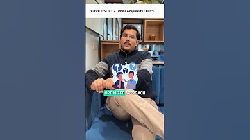 Optimized Bubble Sort Approach! To know check our latest Guide 💡🤩 #bubblesort #dsa #2025 #coding