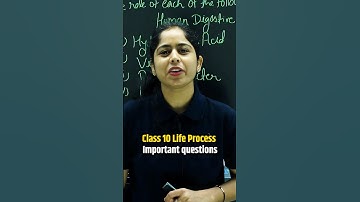 Life Processes Important questions | Class 10 Science chapter 5 #class10science #esaral