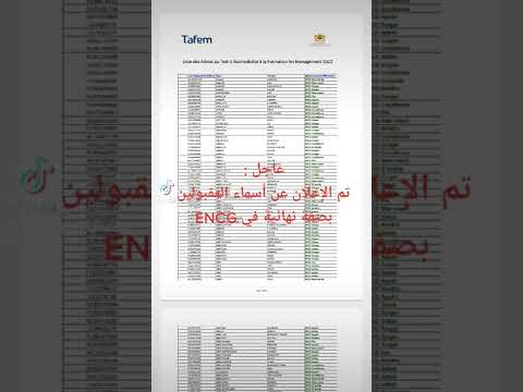 عاجل تم الإعلان عن أسماء المقبولين في    2022