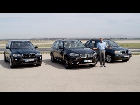 All BMW X5 generations. A work of progress. F15, E70, E53.