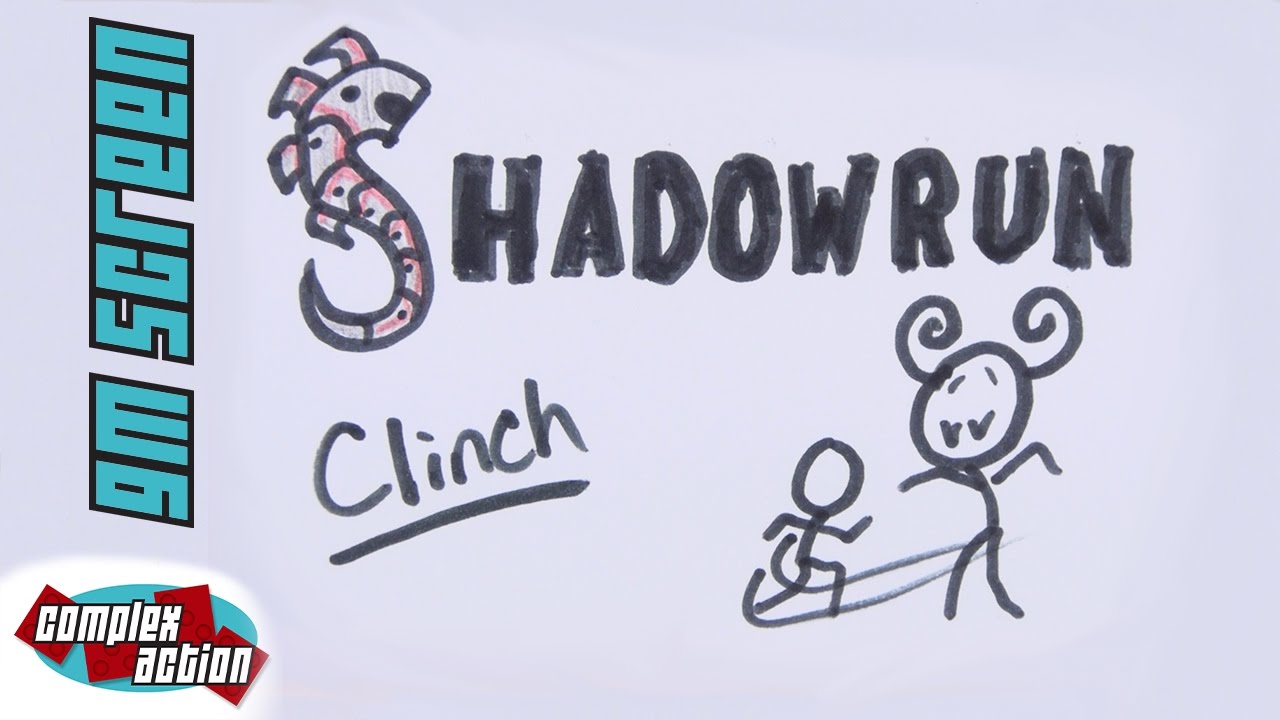 Clinch (Melee Combat Action) - GM Screen - Shadowrun 5th Edition