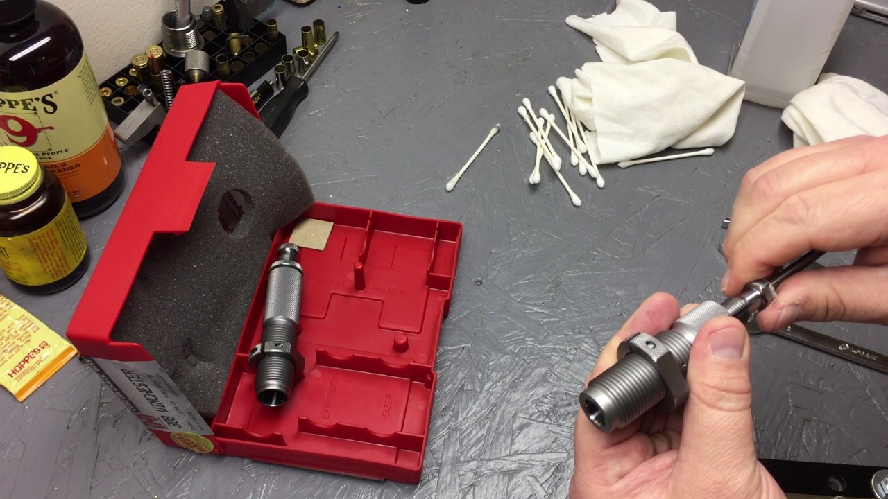 Cleaning dies How to prep a new die set YouTube