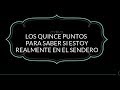 Los quince puntos para saber si estoy realmente en el sendero-CONNY MENDEZ