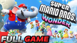 Super Mario Bros Wonder Full Game + Ending - No commentary