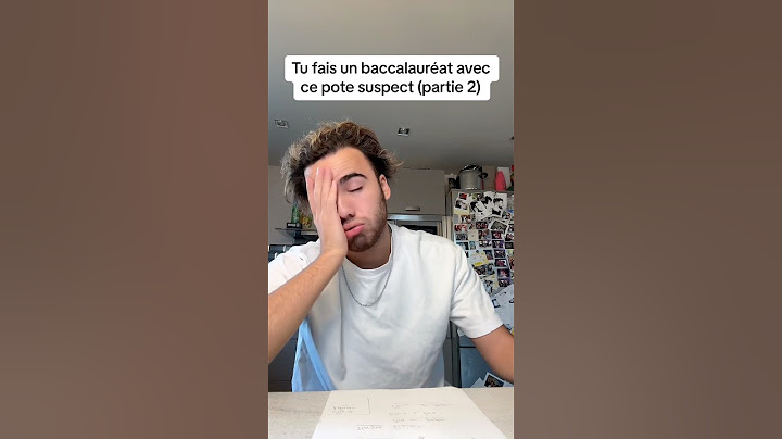 Pov: tu fais un baccalauréat avec ce pote suspect (partie 2)