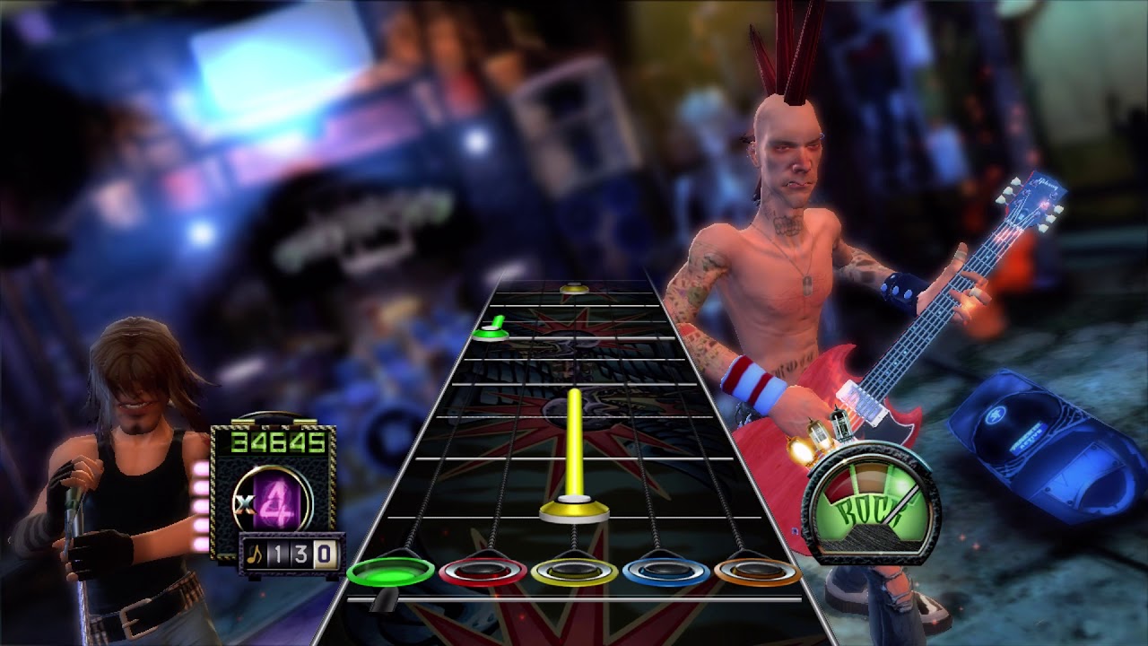 Guitar Hero III Legends of Rock Career mode walkthrough gameplay