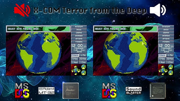 [OVM] X-COM Terror from the Deep (EMU10K2, MT-32 vs EMU10K1, OPL)