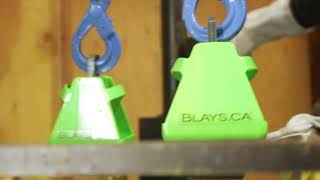 Blays grating lifting clamp