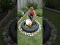 Simple Tire Pond That Changed the Whole Garden 🌼
