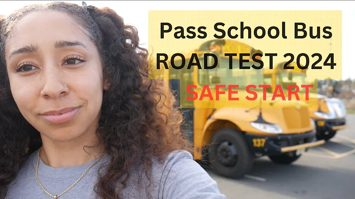 2024 School Bus ROAD TEST || SAFE START || CDL School Endorsement