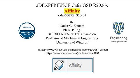 3DEXPERIENCE CATIA, 3DEXP GSD 15, "Afinity" R2026x