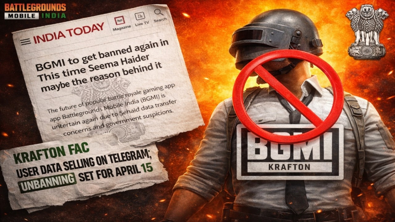BGMI BAN AGAIN 2026 ?  - BGMI BAN NEWS TODAY
