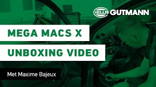 De mega macs X van Hella Gutmann klaarmaken voor diagnose? Bekijk deze unboxing video