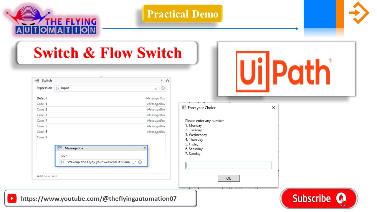 Switch Activity in UIPath Studio || Uipath || UIPATH Tutorial- 8 - YouTube