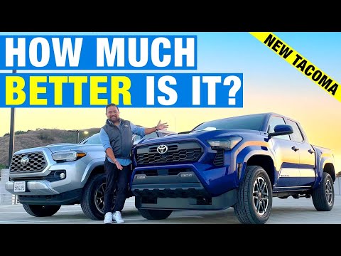 All-New 2024 Toyota Tacoma Vs. 2023 Tacoma | That Much Better | Interior, Powertrain x More
