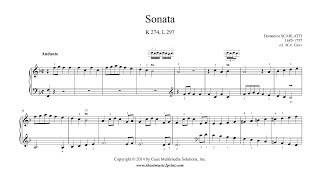Scarlatti : Sonata in F Major, K 274, L 297