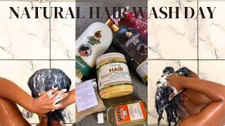 HOW TO: 4B/4C Wash day routine + routine for dry hair + growth & moisture | NAMIBIAN YOUTUBER