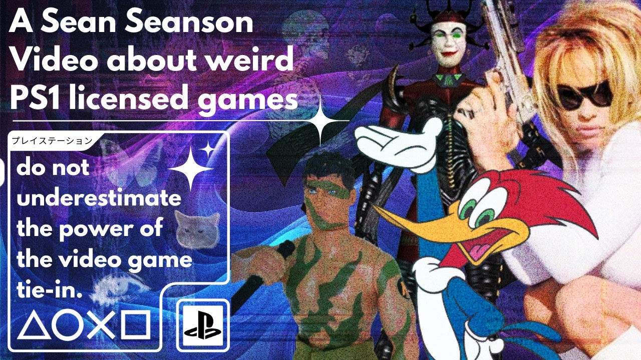 The Weird World of PS1 Licensed Games | Sean Seanson