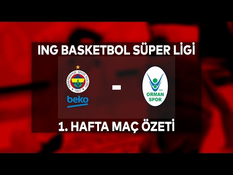 BSL 1. Hafta Özet | Fenerbahçe Beko 105-72 OGM Ormanspor