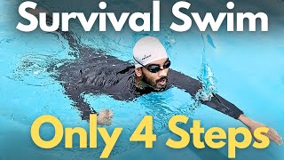 Survival Swimming Stroke or Head Up Swimming, Swimming Tips For Beginners
