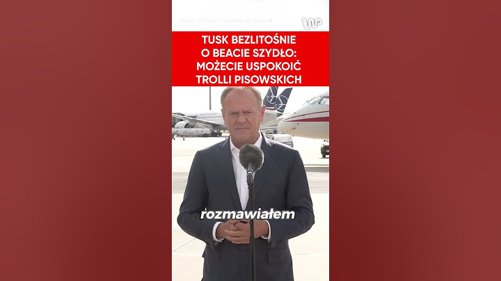 Tusk nagle się odpalił na Szydło. "Możecie uspokoić trolii pisowskch"