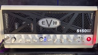 EVH 5150 III 50 Watt Quick Run Through ALL channels