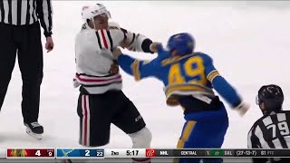 Ivan Barbashev's Gordie Howe hat-trick vs Blackhawks (21 jan 2023)