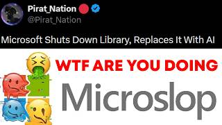 Microsoft REPLACES Libraries With AI