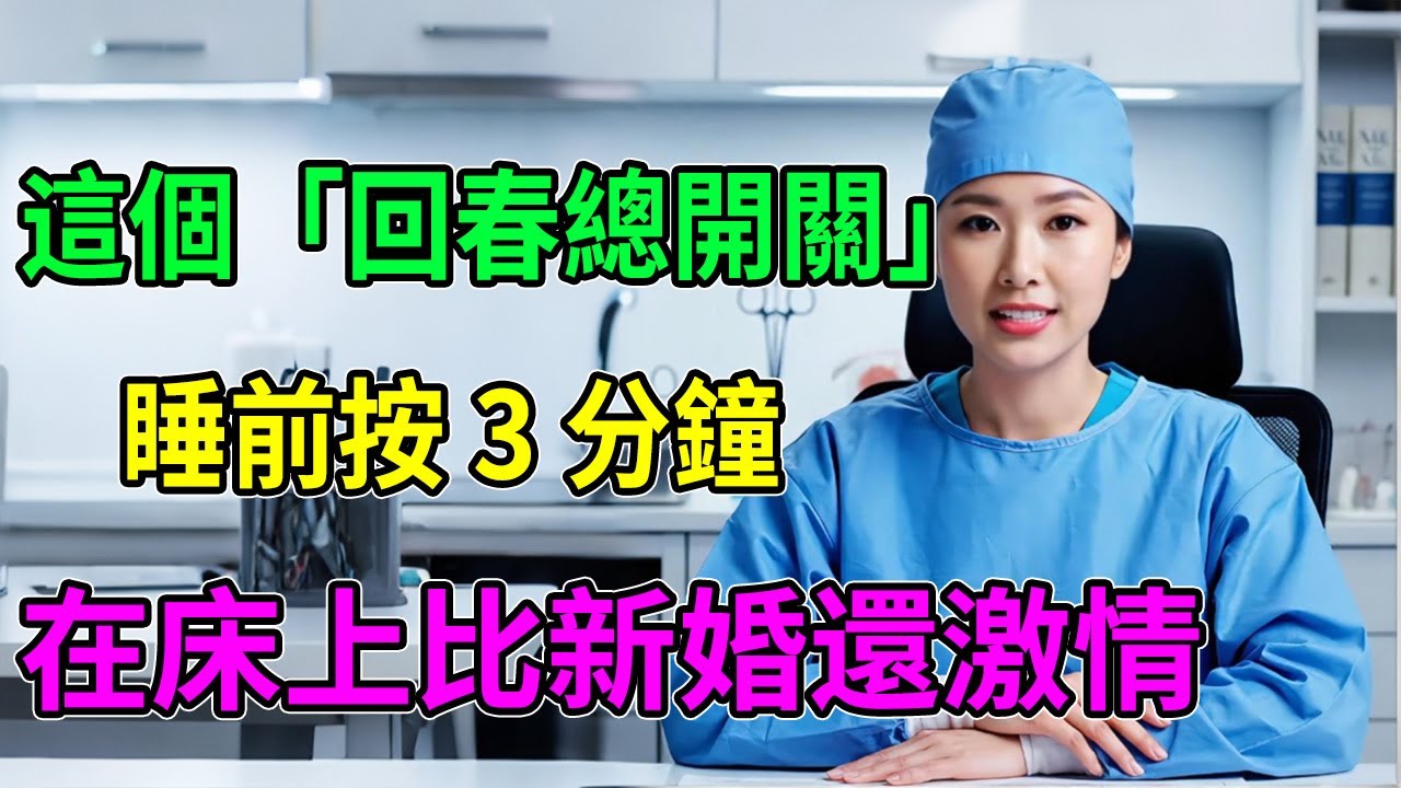 男人身上藏著這個「回春總開關」，睡前狂按3分鐘，硬度直衝18歲！老婆嚇到直求饒！ #兩性 #兩性知識 #健康科普 #性教育 #勃起功能障礙