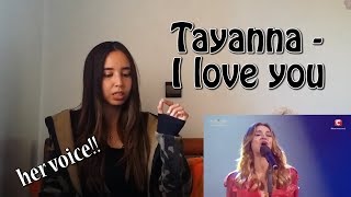 Tayanna - I LOVE YOU - Eurovision ( Ukraine ) _ REACTION