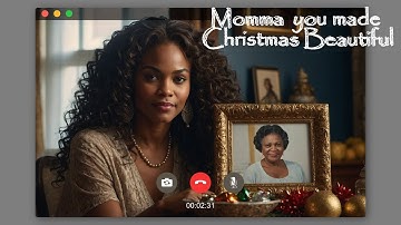 Momma you made Christmas Beautiful | R&B Soul | In Loving Memory