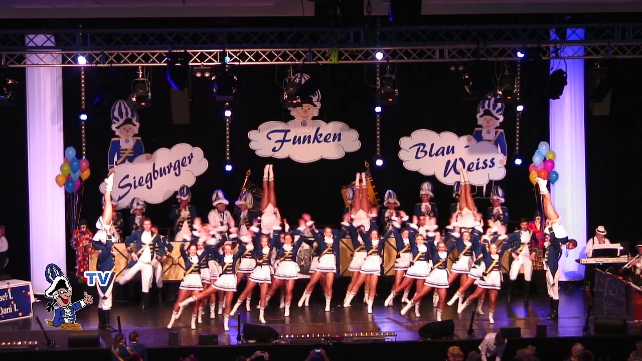 Damensitzung Siegburger Funken Blau-Weiss 2018