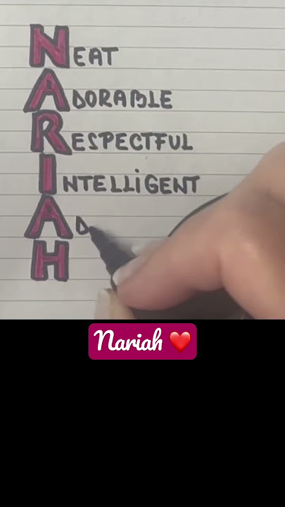 Meaning of the name NARIAH #meaning #name #nariah