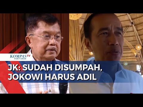 Jusuf Kalla Ingatkan Jokowi Netral di Pilpres: Kalau Tidak Adil, Melanggar Sumpah