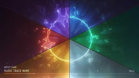 Audio Spectrum Music Visualizer - After Effects Project Files