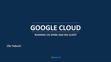 Spark on Google Cloud